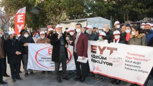 CHP İlörgütleri ve CHP emek büroları, Emeklilikte Yaşa Takılanlar (EYT) için meydanlara indi