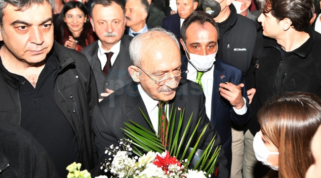 CHP Genel Başkanı Kılıçdaroğlu Manisa'da