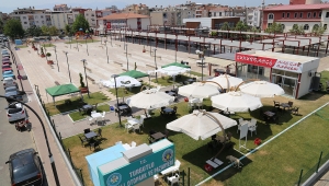 Cumartesi Meydanı Çay Bahçesi Hizmetinizde