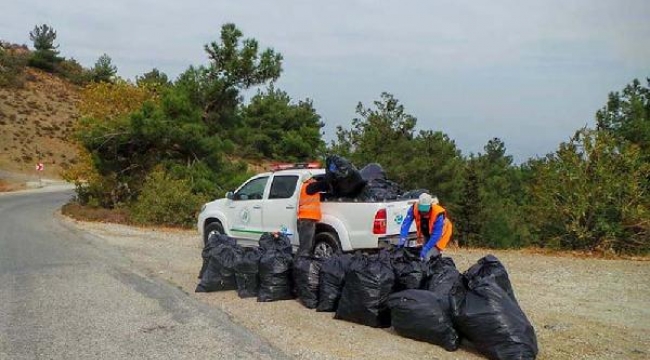 Spil Milli Parkı çöplük olmasın