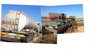 TIR otomobile arkadan çarptı: 3 yaralı