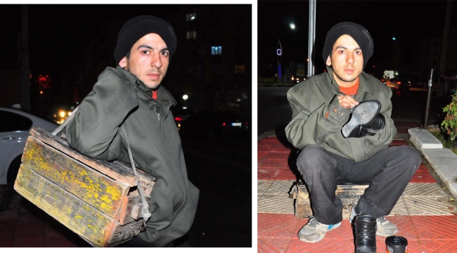 Ailesinin yükü onun omuzlarında