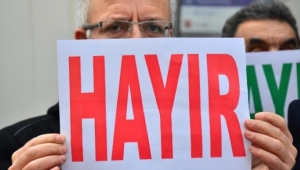 'Hayır' oyu kullanmaları için mektup gönderdi. 