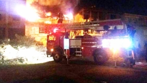 2 Katlı Evde Yangın