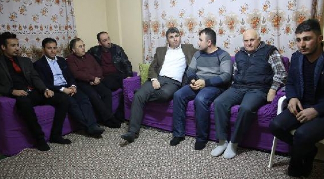 Kula Belediye Başkanı Hüseyin Tosun'dan Gaziye Ziyaret