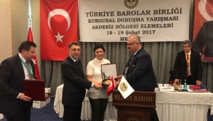 Kurgusal Duruşma Yarışması Bölge Birincileri Belirlendi