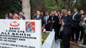 Şehit Ali Şahin Dualarda Yad Edildi