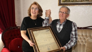 Başkan Şirin'den 50 yıllık Sevdalılara özel Ziyaret