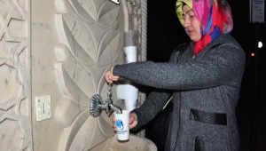 İkram Çeşmesi İşçilerin İçini ısıtıyor