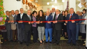 İzmirli ressamlar Salihli'de sergi açtı