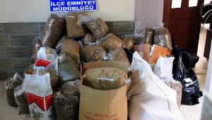 Kaçak Tütün Ele Geçirildi