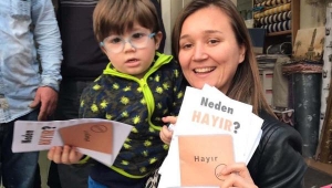 Sokak Sokaka Gezip 'Hayır'ı Anlatıyorlar 