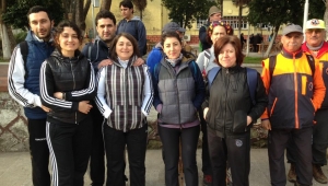 Turdak, Tire’li Dağcılarla Çanakkale Şehitlerini Anma Yürüyüşü Yaptı