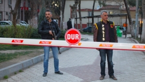 Turgutlu Polisinin tatbikatı heyecan yarattı