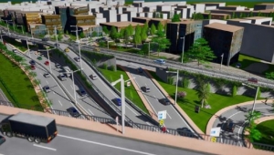Manisa'da kavşak projesi    