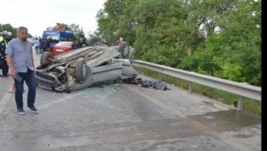 Manisa'da zincirleme kaza: 1 ölü, 4 yaralı