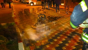 Şüpheli motosiklet yangını