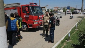 Turgutlu'da trafik kazası: 1 yaralı