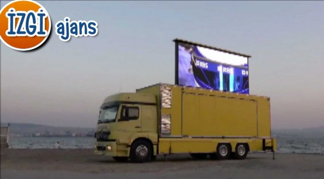 Mobil Led ekran-ses-sahne-kulis ve jeneratör hepsi bir arada