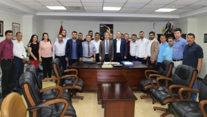 MHP İlçe Teşkilatı'ndan  Başkan Şirin'e Ziyaret