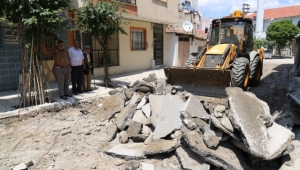 Yıldırım Mahallesi’nin sokakları yenileniyor