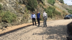 Büyükşehir’den Tavak ve Pınarlar Yoluna Asfalt