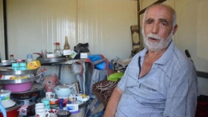 Elektriği, suyu olmayan barakada yaşam mücadelesi