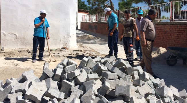 Elektrik Hatlarından Bozulan Yollara Büyükşehir El Attı
