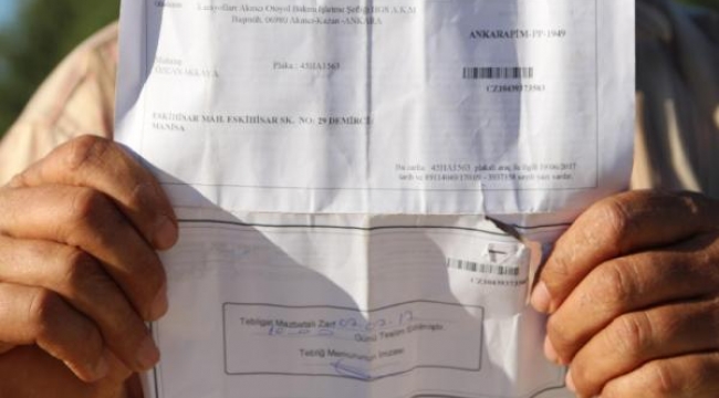 Manisalı çobana geçmediği köprüden ceza