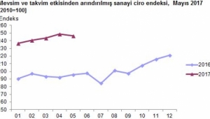 Sanayi Ciro Endeksi, Mayıs 2017