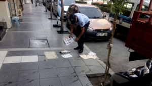 İzinsiz el broşürlerine ceza