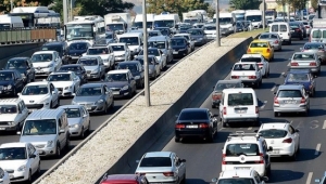 Trafiğe kayıtlı araç sayısı azaldı