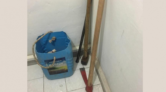 Antik kentte kaçak kazıya 4 gözaltı