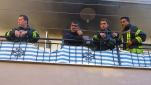 İtfaiyecilerin zor anları