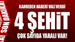 Son dakika... Hakkari'de patlama! 4 şehit, 4 yaralı