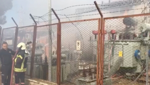 Trafo aniden alev aldı