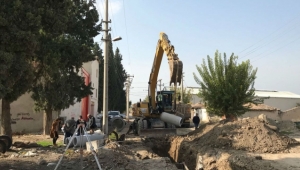 PAŞAKÖY'DE YAĞMURSUYU HATTI ÇALIŞMASI DA BAŞLADI