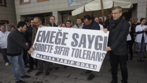 Hastanede, 'doktora saldırı' protestosu