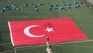 Öğrencilerin ATAM koreografisi beğenildi