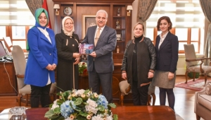 TOBB MANİSA İL KADIN GİRİŞİMCİLER KURULUNDAN VALİ GÜVENÇER’E ZİYARET