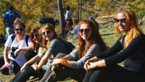 Turdak, Dibek Dağında Ataya Saygı Tırmanışı gerçekleştirdi.