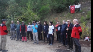 Zirve Dağcıları Haftasonu Ata'ya Saygı Yürüyüşünde
