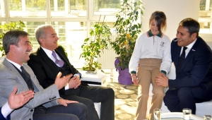 AB BAKAN YARDIMCISI ŞAHİN KOCATÜRK'TE