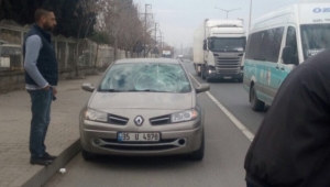 Manisa'nın Turgutlu İlçesinde bu sabah meydana gelen trafik kazasında 1 kişi yaralandı.