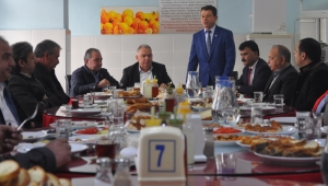 Oda Başkanlarından Halil Kale Fen Lisesi’ne tam destek.