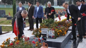 Şehit madencileri andılar