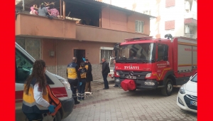 ARDİYE ODASINDA ÇIKAN YANGIN PANİK YARATTI