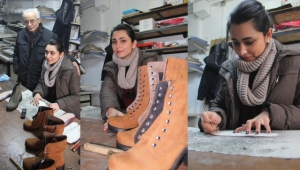 İranlı psikolog hayalleri için ayakkabı ustası oldu