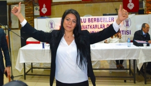 Rakip 5 erkeği yenen kadın başkan 