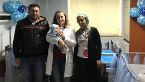 Yeni yılın en büyük hediyesi Eymen oldu